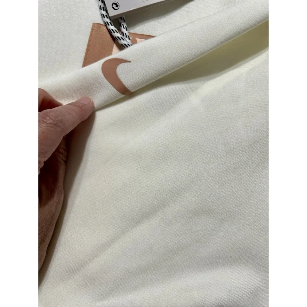 Nike Womens Sabrina Ionescu Hoodie Fleece Bball XL Off White FJ4449-133 (A9)